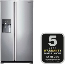Samsung RS7567BHCSP American Fridge Freezer - Silver.